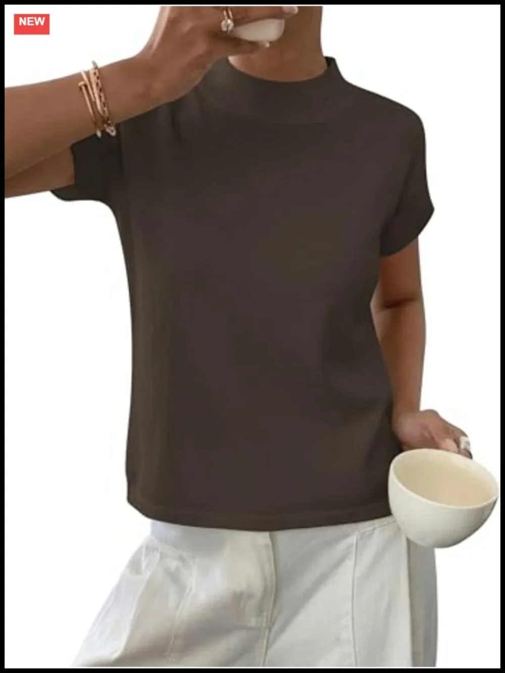 Womens Lightweight Knit Short Sleeve Crop Sweater Pullover Casual Cap Sleeve Top